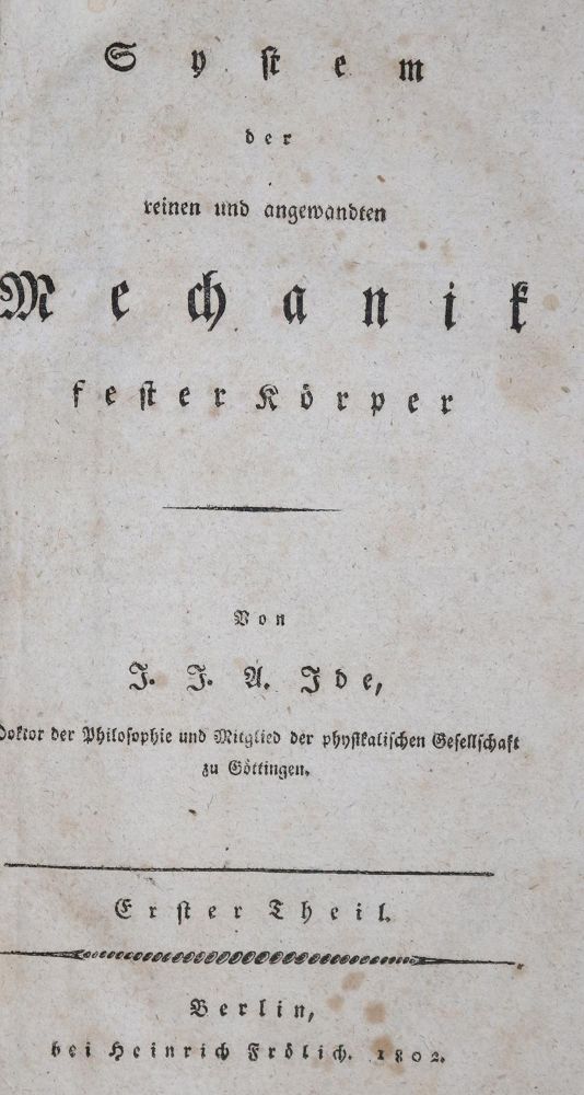 Große Abbildung Nr.1: 136-1665 Ide,J.J.A.: (Verschiedene Gebiete - Varia, Mathematik)