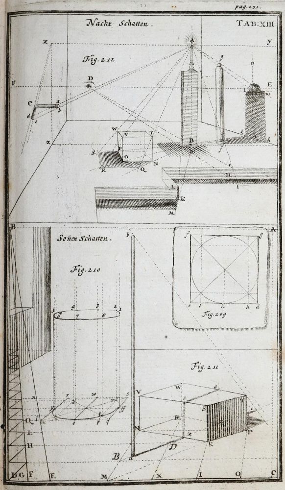 Große Abbildung Nr.1: 136-1672 (Rost,J.L.).: (Verschiedene Gebiete - Varia, Mathematik)