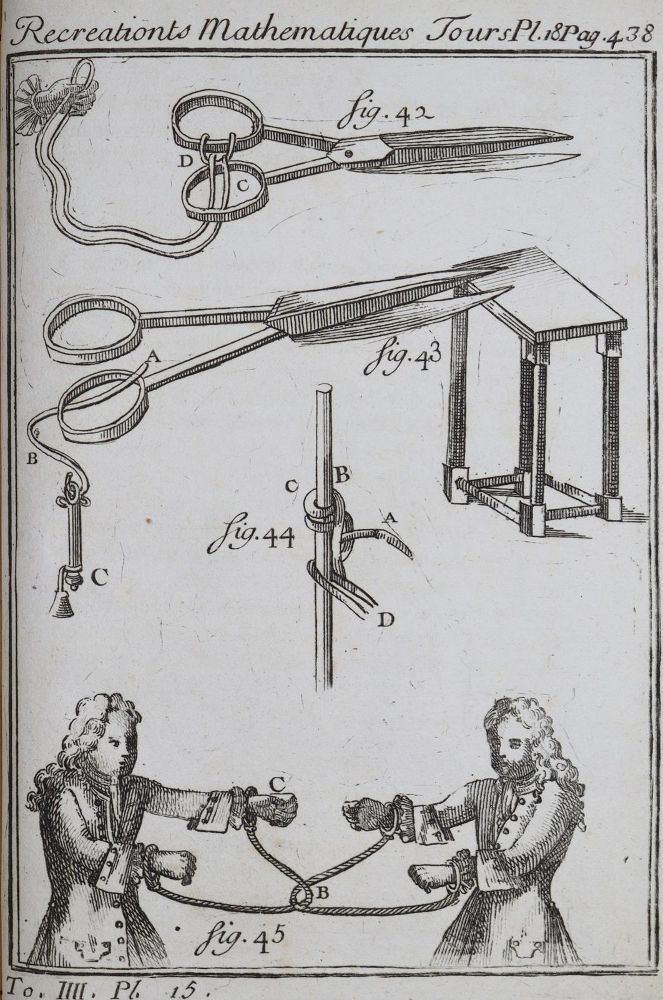 Große Abbildung Nr.1: 136-1693 Ozanam,(J.).: (Verschiedene Gebiete - Varia)