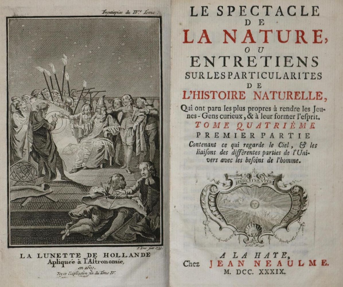 Große Abbildung Nr.1: 136-1702 (Pluche,N.A.).: (Verschiedene Gebiete - Varia)
