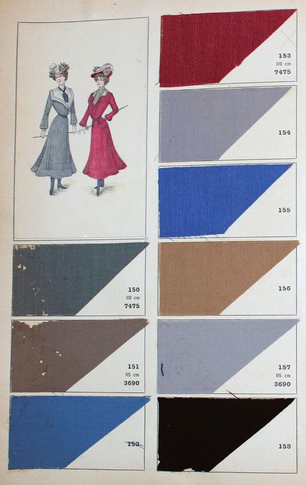 Große Abbildung Nr.1: 136-1719 Nouveautes: (Verschiedene Gebiete - Varia, Textil)