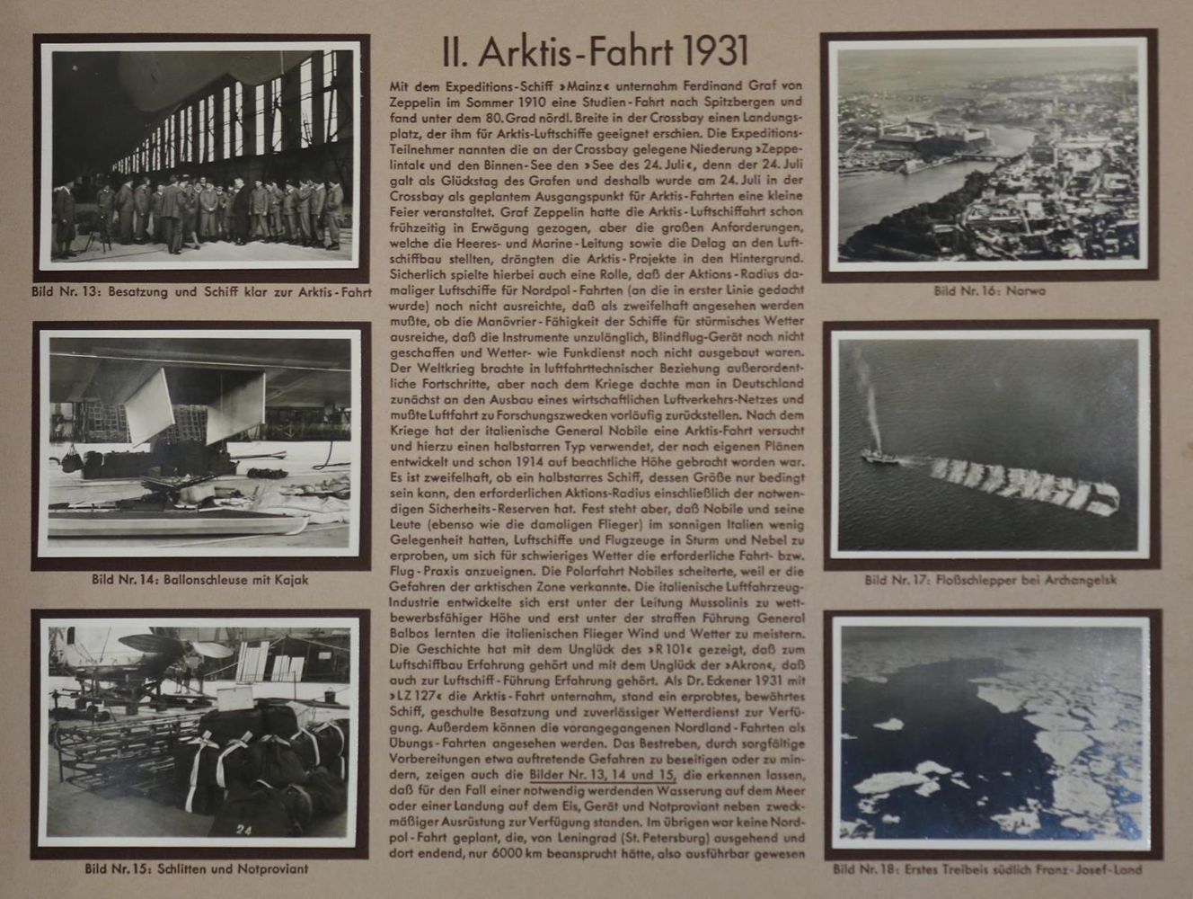 Große Abbildung Nr.2: 136-1729 Zeppelin-Weltfahrten.: (Verschiedene Gebiete - Varia)