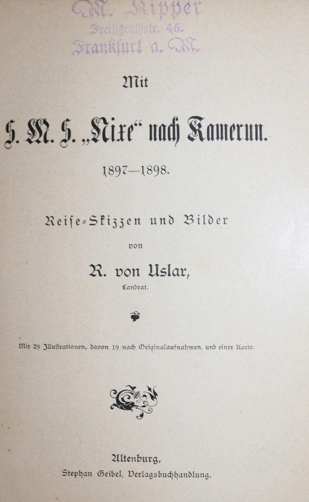 Große Abbildung Nr.2: 136-1741 Blumhagen,H.: (Afrika)