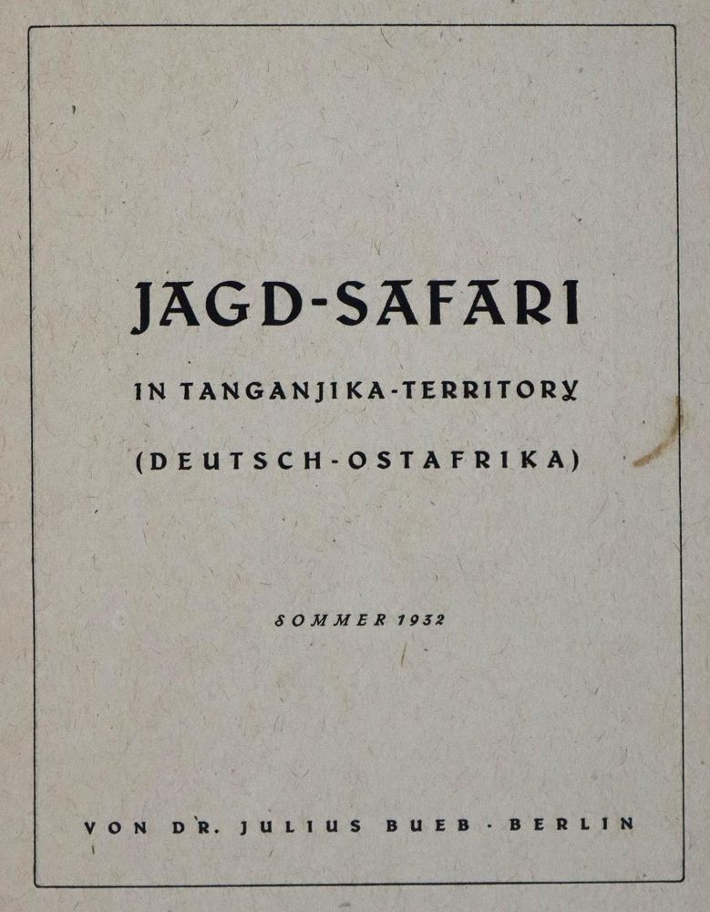 Große Abbildung Nr.3: 136-1743 Bueb,J.: (Afrika)