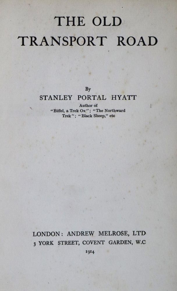 Große Abbildung Nr.2: 136-1750 Hyatt,S.P.: (Afrika)
