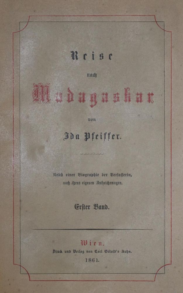 Große Abbildung Nr.1: 136-1757 Pfeiffer,I.: (Afrika, Madagaskar)