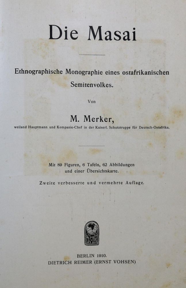 Große Abbildung Nr.2: 136-1758 Merker,M.: (Afrika)