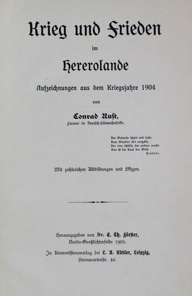 Große Abbildung Nr.2: 136-1764 Rust,C.: (Afrika)