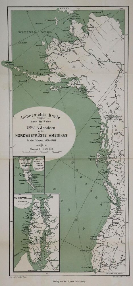 Große Abbildung Nr.1: 136-1791 Jacobsen,(J.A.).: (Amerika)