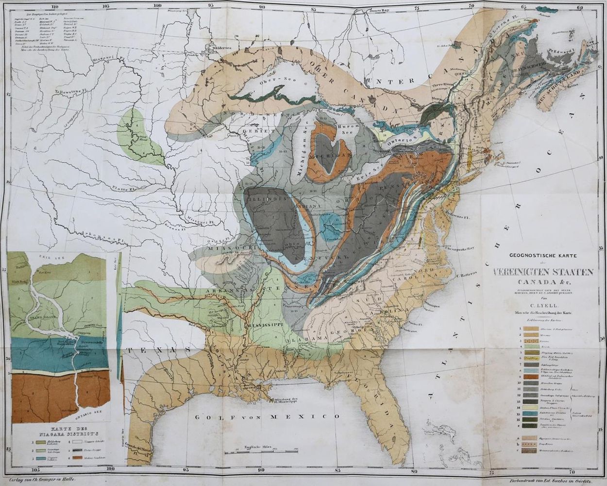 Große Abbildung Nr.1: 136-1795 Lyell,C.: (Amerika)