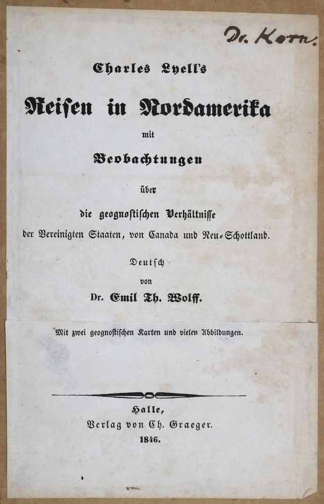 Große Abbildung Nr.2: 136-1795 Lyell,C.: (Amerika)