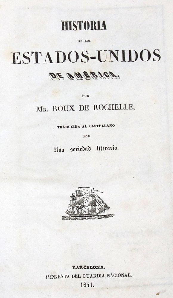 Große Abbildung Nr.1: 136-1806 Roux de Rochelle.: (Amerika)