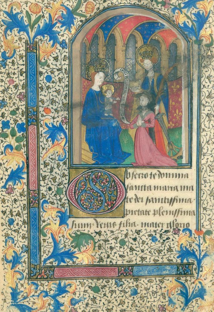 Große Abbildung Nr.4: 136-182 Stundenbuch.: (Handschriften)