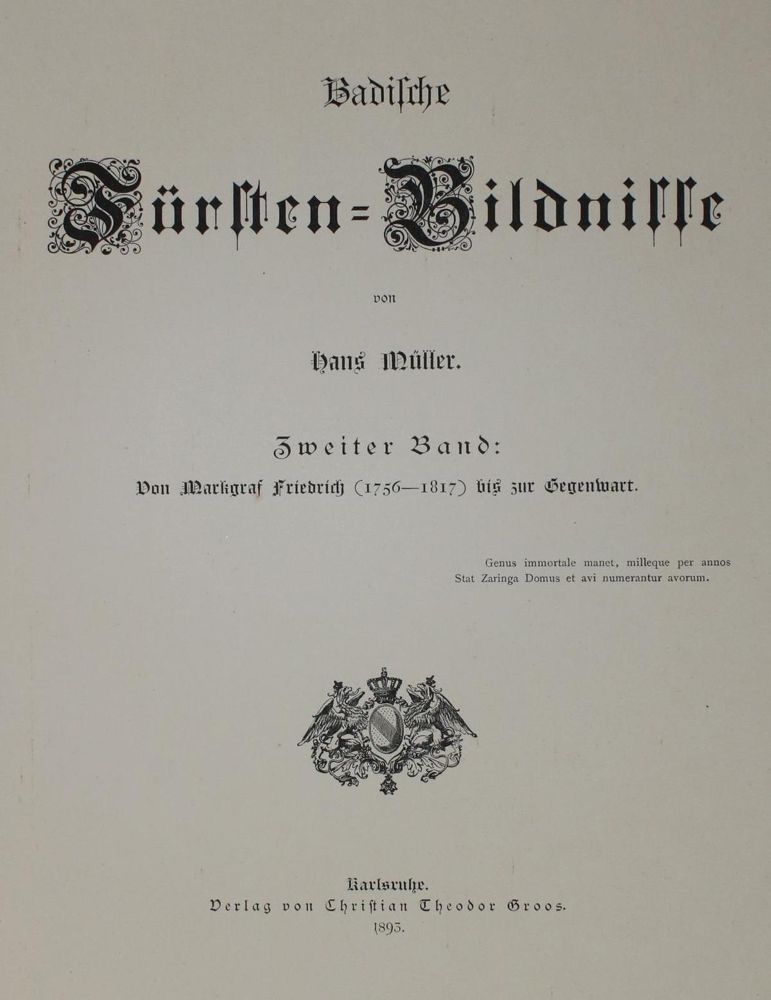 Große Abbildung Nr.1: 136-1877 Müller,H.: (Deutschland, Baden-Württemberg)