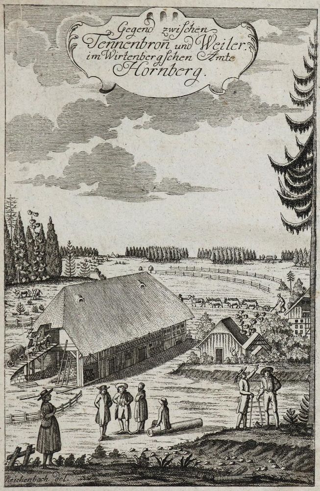 Große Abbildung Nr.1: 136-1878 (Röder,P.L.H.).: (Deutschland, Baden-Württemberg)