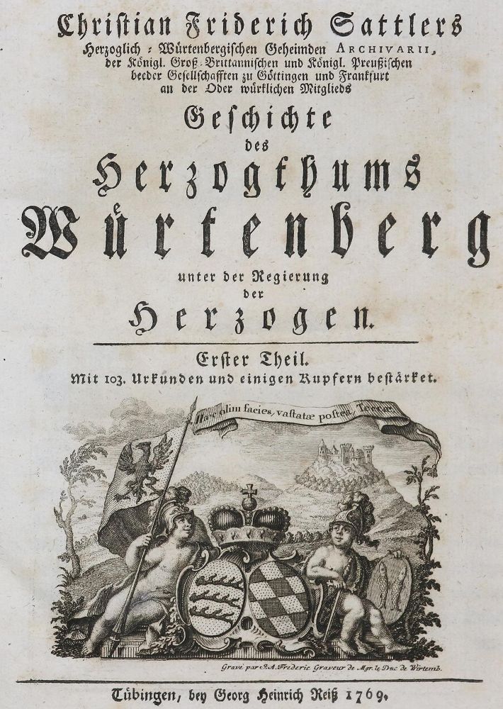 Große Abbildung Nr.1: 136-1879 Sattler,Chr.Fr.: (Deutschland, Baden-Württemberg)