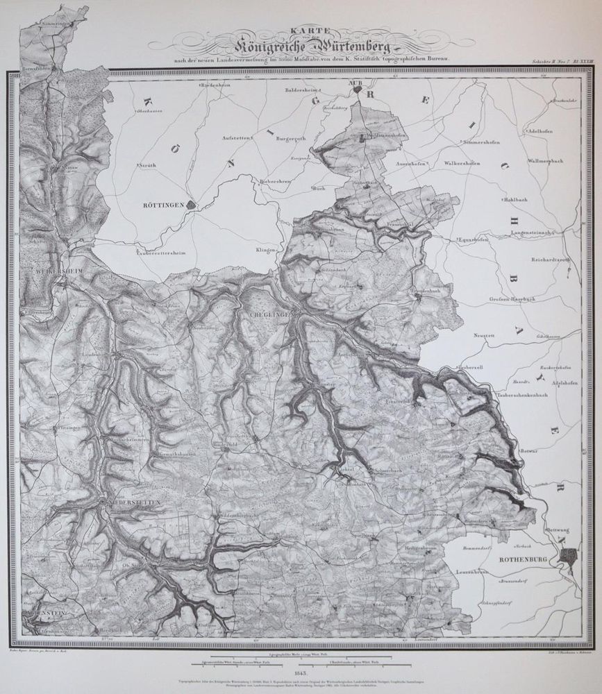 Große Abbildung Nr.2: 136-1881 Topographische Atlas, Der,: (Deutschland, Baden-Württemberg)