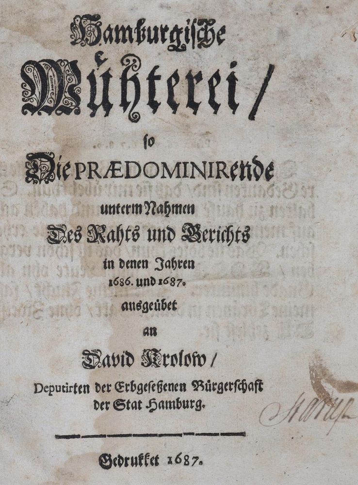 Große Abbildung Nr.1: 136-1912 Crolow,D.: (Deutschland, Hamburg)