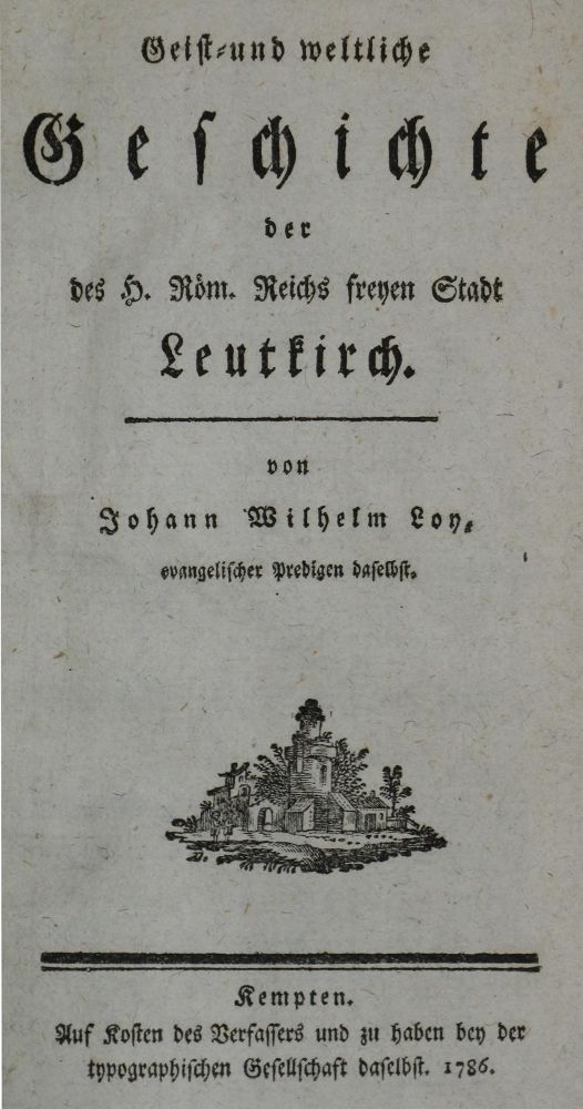 Große Abbildung Nr.1: 136-1928 Loy,J.W.: (Deutschland, Leutkirch)