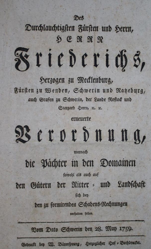 Große Abbildung Nr.1: 136-1930 Sammlung: (Deutschland, Mecklenburg-Schwerin)