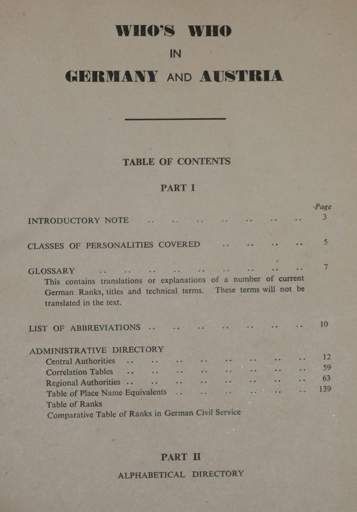 Große Abbildung Nr.1: 136-1977 Who's who: (Deutschland)