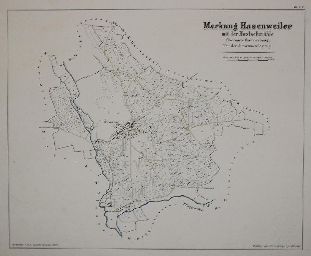 Große Abbildung Nr.2: 136-1982 Musterpläne: (Deutschland, Württemberg)