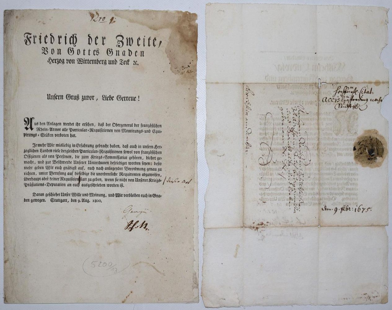 Große Abbildung Nr.4: 136-1985 Sammlung: (Deutschland, Württemberg)