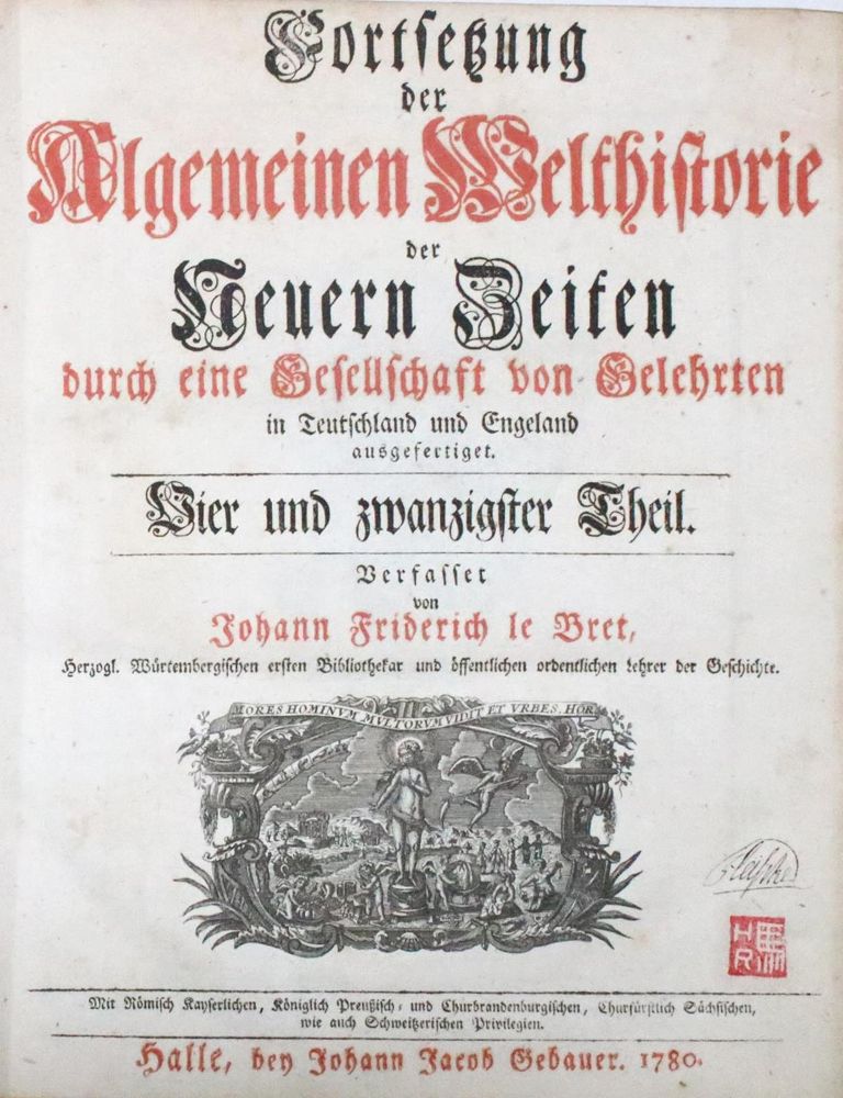 Große Abbildung Nr.1: 136-2020 Le Bret,J.F.: (Italien)