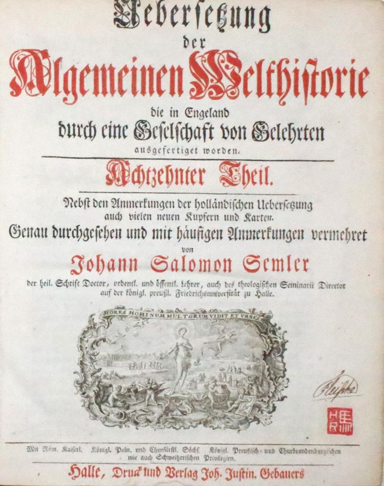 Große Abbildung Nr.1: 136-2027 Semler,J.S.: (Italien)