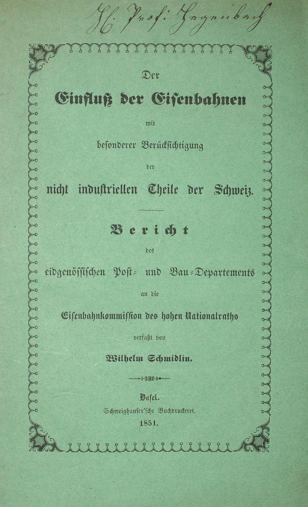Große Abbildung Nr.1: 136-2042 Schmidlin,W.: (Schweiz, Eisenbahn)