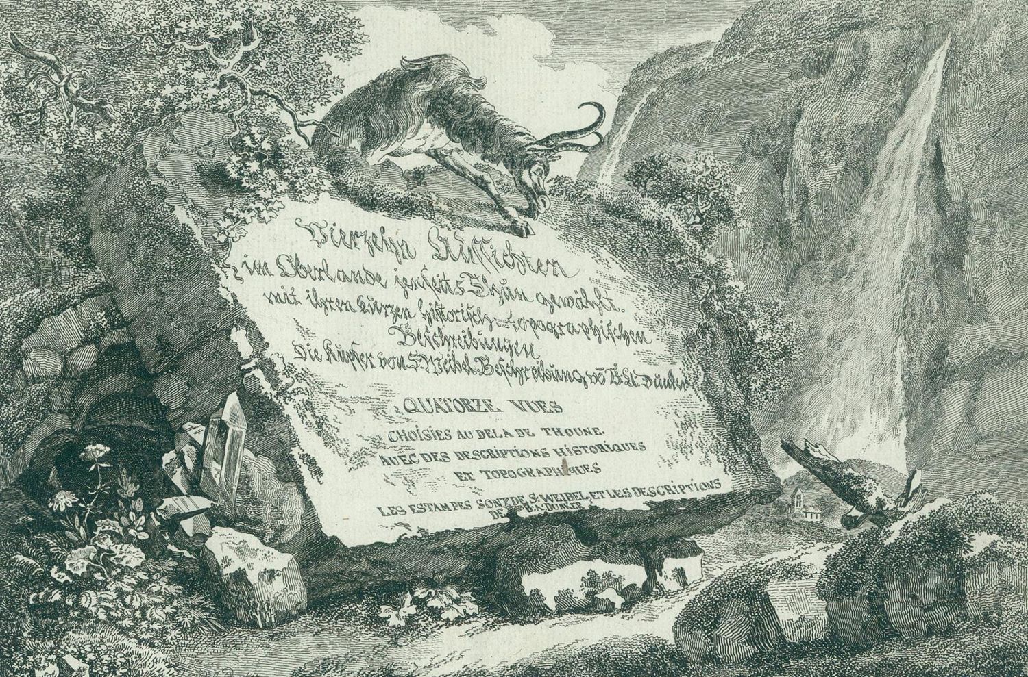 Große Abbildung Nr.1: 136-2058 Vierzehn Aussichten: (Schweiz)