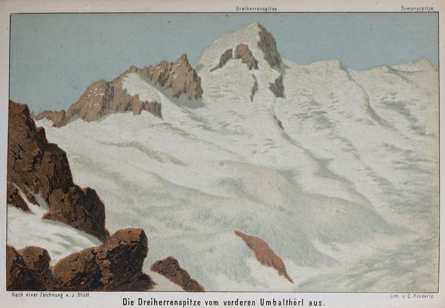 Große Abbildung Nr.1: 136-2060 Haushofer,K.: (Verschiedene Länder - Geschichte, Alpen und Alpinismus)