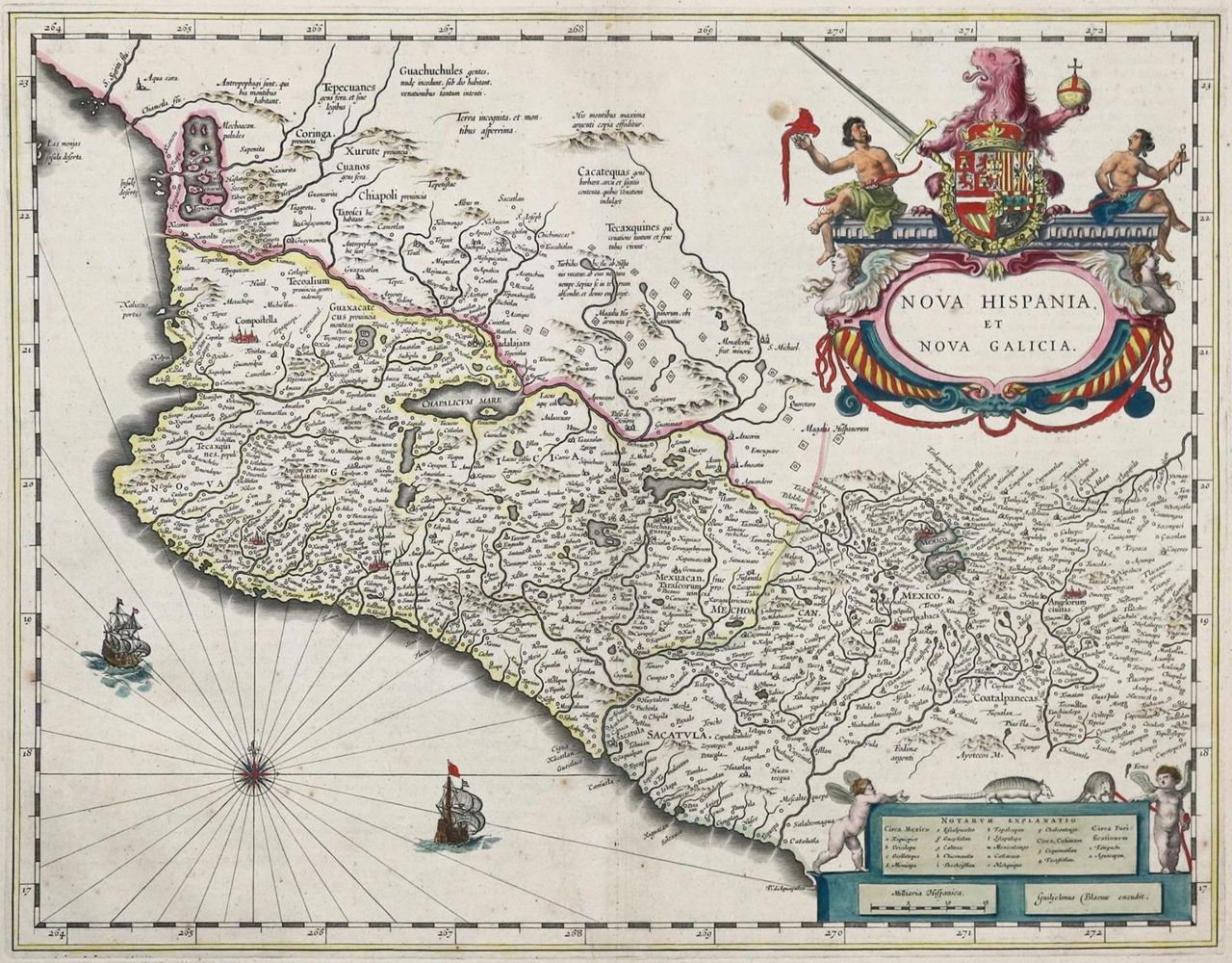 Große Abbildung Nr.4: 136-2064 Blaeu,Willem.: (Verschiedene Länder - Geschichte, Atlanten)