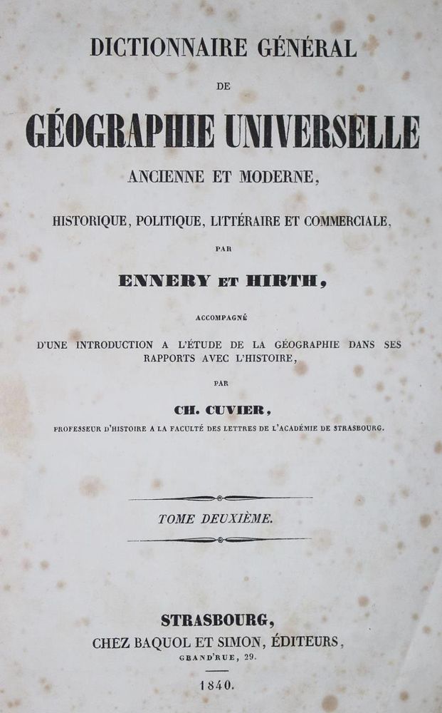 Große Abbildung Nr.2: 136-2098 Ennery,(J.) u. Hirth.: (Verschiedene Länder - Geschichte)