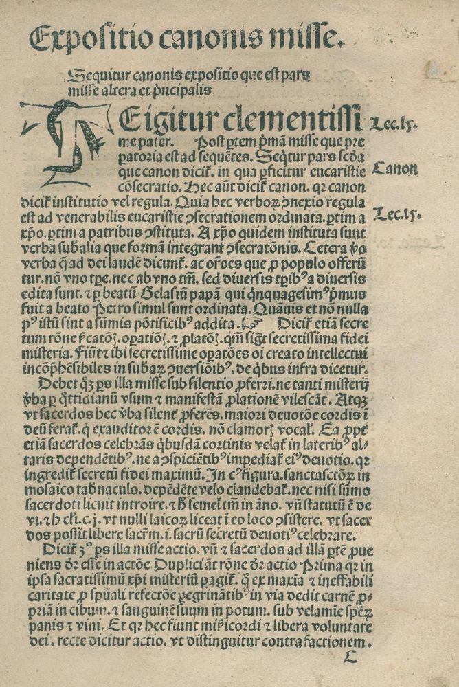 Große Abbildung Nr.1: 136-210 (Biel,G.: (Inkunabeln)