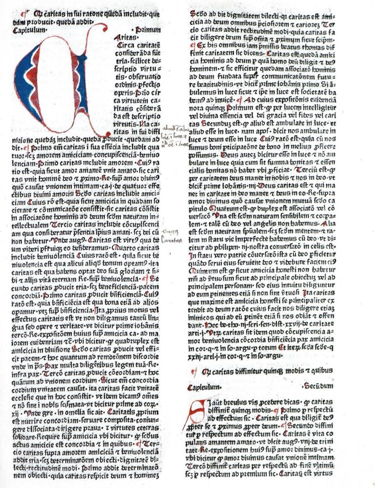 Große Abbildung Nr.1: 136-212 Rainerius de Pisis.: (Inkunabeln)