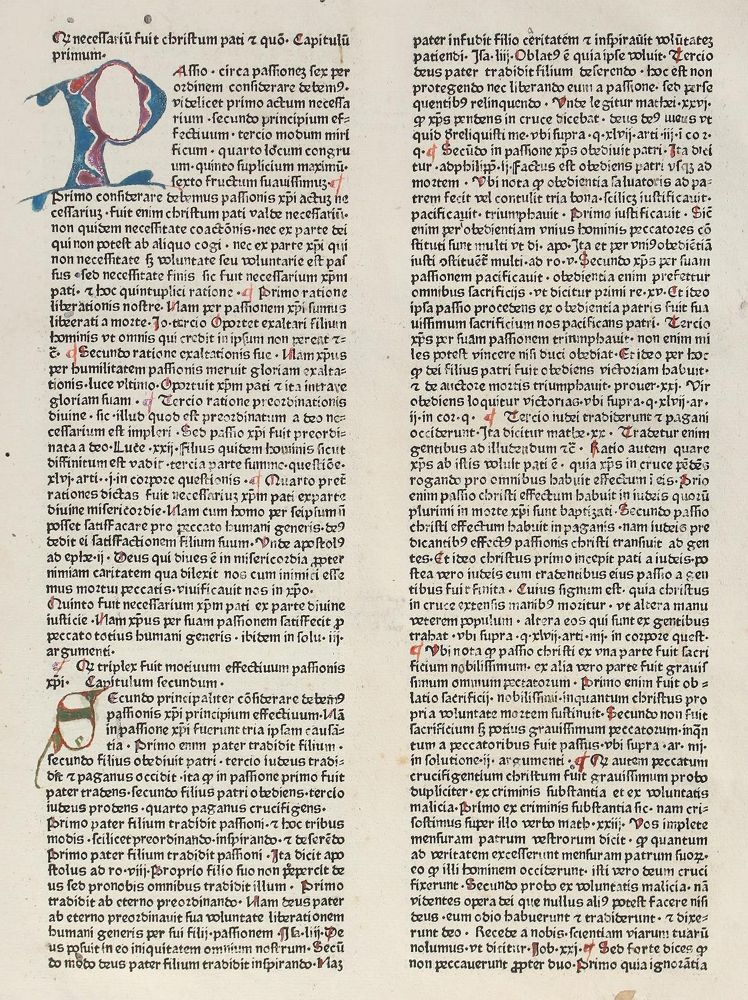 Große Abbildung Nr.3: 136-212 Rainerius de Pisis.: (Inkunabeln)