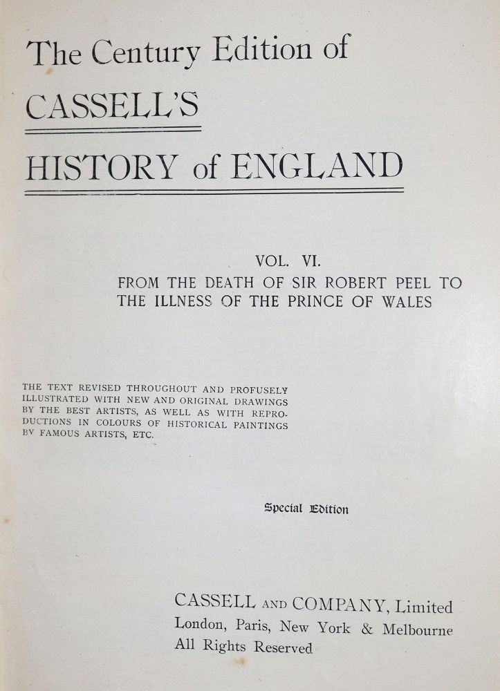 Große Abbildung Nr.6: 136-2126 Sammlung: (Verschiedene Länder - Geschichte, Grossbritannien)