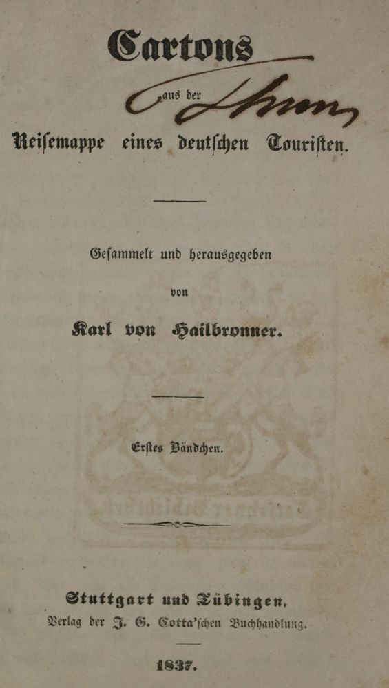 Große Abbildung Nr.1: 136-2130 Hailbronner,K.v.: (Verschiedene Länder - Geschichte)
