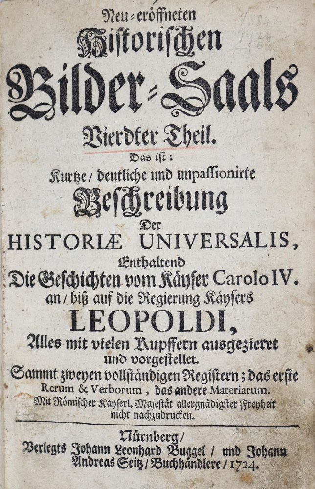 Große Abbildung Nr.1: 136-2135 Imhof,A.: (Verschiedene Länder - Geschichte)
