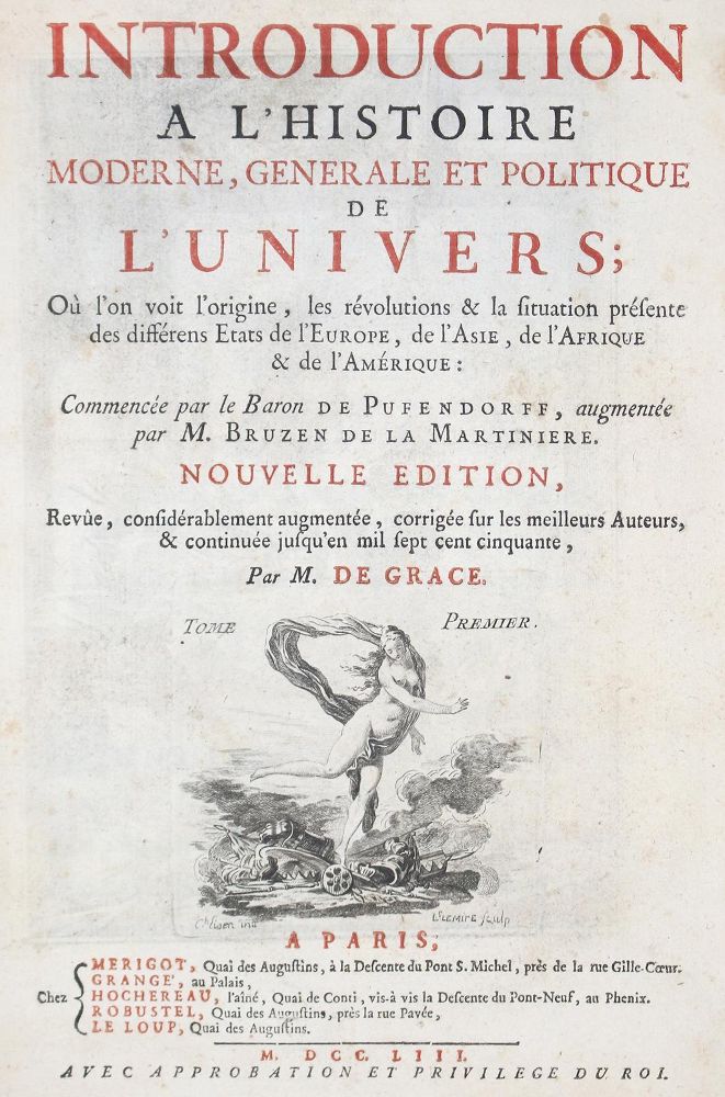Große Abbildung Nr.1: 136-2154 Pufendorf,S.: (Verschiedene Länder - Geschichte)
