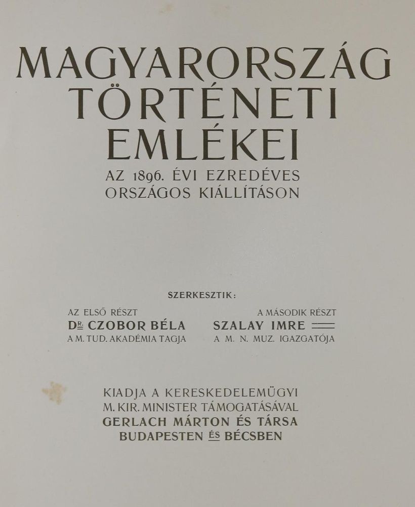 Große Abbildung Nr.2: 136-2177 Czobor,B. / Imre SZALAY (Hrsg.).: (Verschiedene Länder - Geschichte, Ungarn)