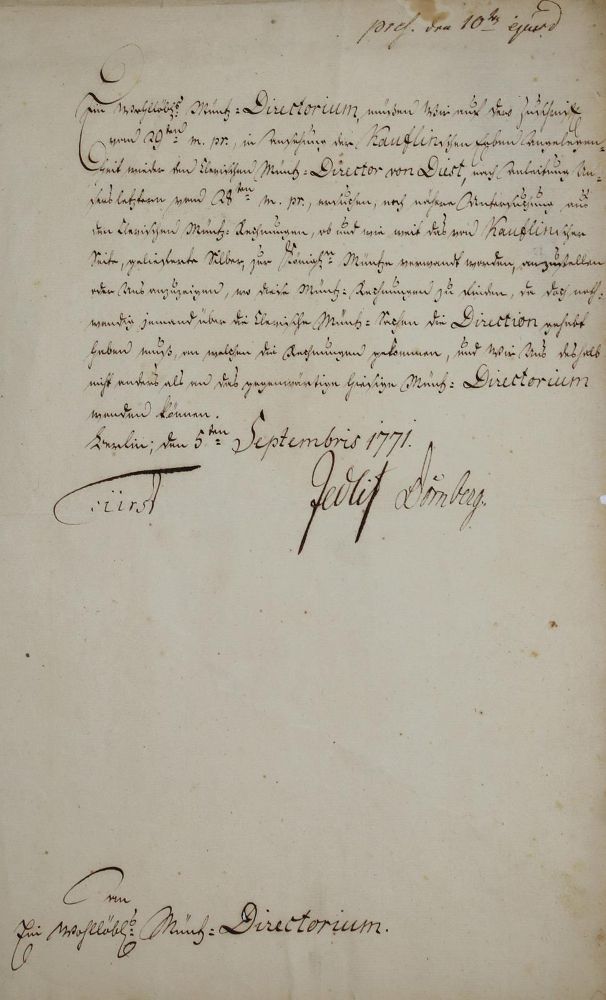 Große Abbildung Nr.1: 136-2192 Friedrich II,: (Autographen)