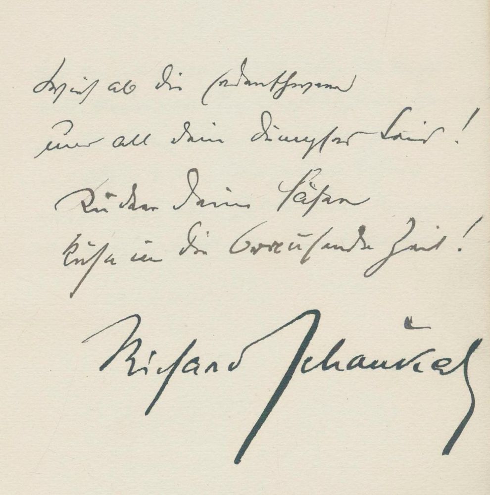 Große Abbildung Nr.3: 136-2197 Schaukal, Richard von,: (Jettmar)