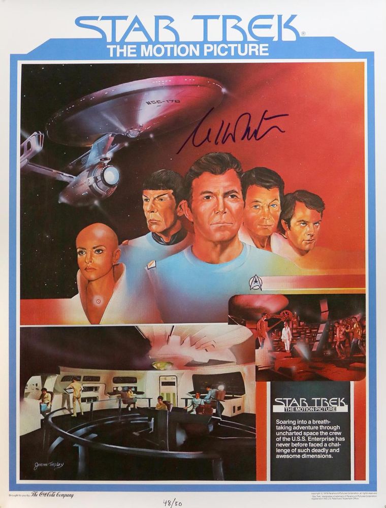 Große Abbildung Nr.1: 136-2225 Star Trek - The Motion Picture.: (Autographen)