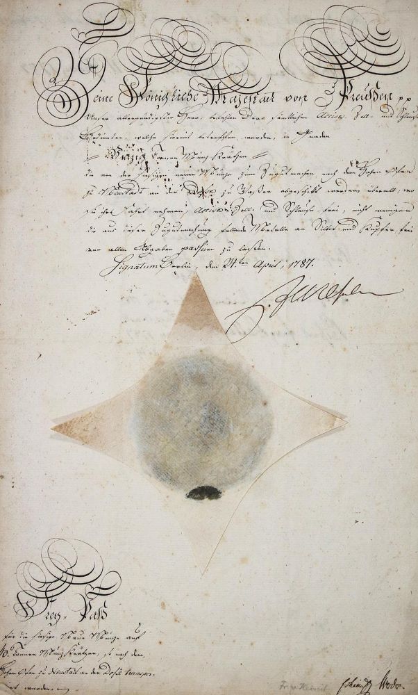 Große Abbildung Nr.1: 136-2231 Wilhelm II.,: (Autographen)