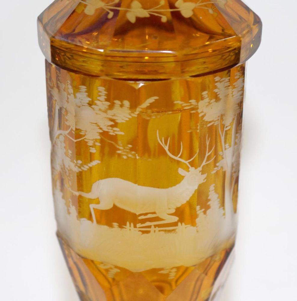 Große Abbildung Nr.3: 136-2244 Deckelpokal,: (Varia, Glas)
