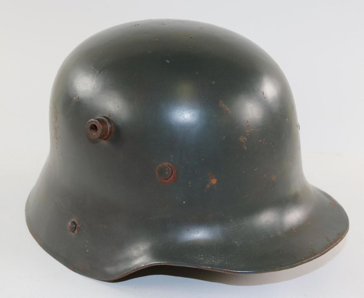 Große Abbildung Nr.1: 136-2273 Stahlhelm  erster Weltkrieg, original Zustand,: (Varia, Militaria)