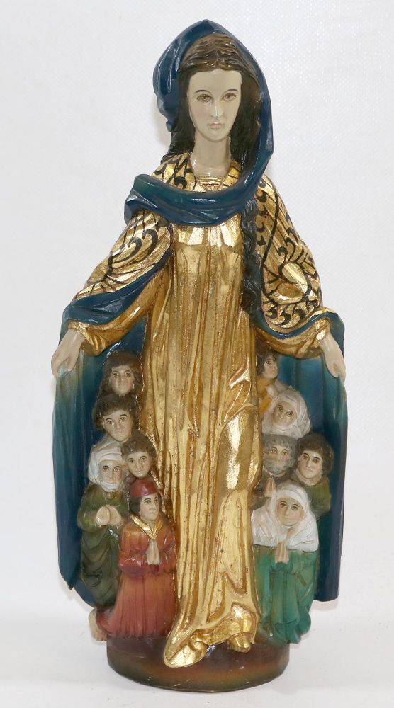 Große Abbildung Nr.1: 136-2287 Schutzmantelmadonna.: (Varia, Religiöse Volkskunst)