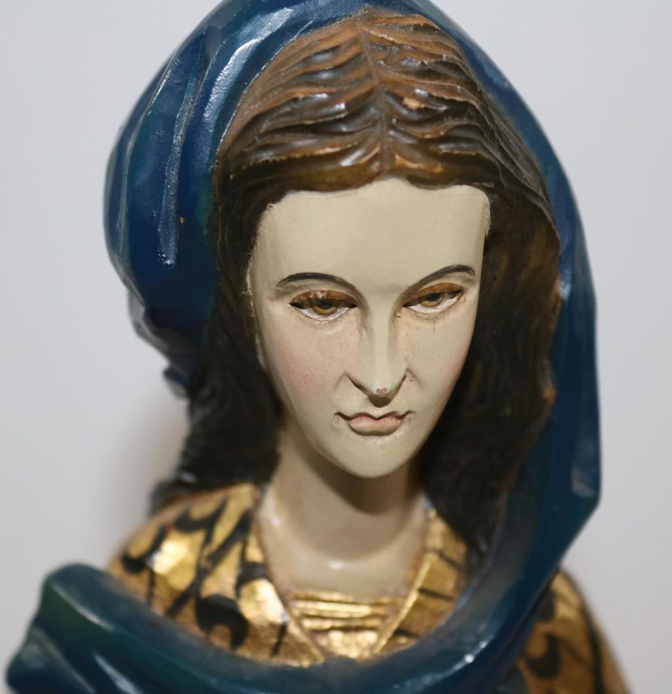 Große Abbildung Nr.21: 136-2287 Schutzmantelmadonna.: (Varia, Religiöse Volkskunst)